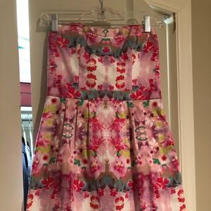 Floral cocktail dress